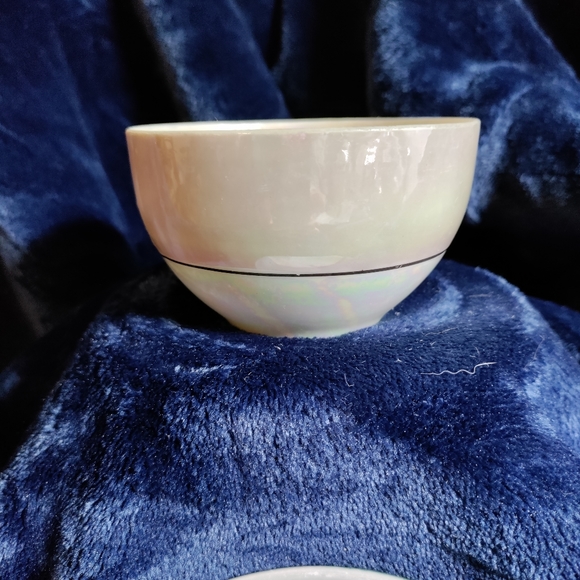 Antique lusterware tea set service for 4 - Picture 2 of 12